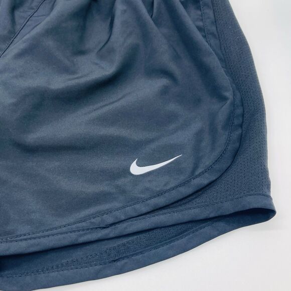Nike Womens XS Dri-Fit Running Shorts Lined Drawstring 3” Inseam Lot Of 2 Black - Picture 9 of 12